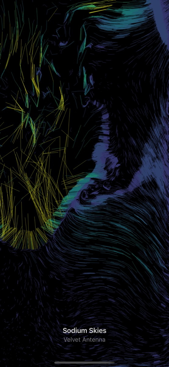 Interteno immersive music visualiser